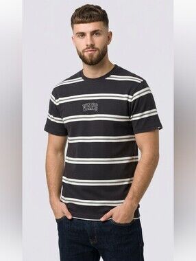 Striped Vans Mens Tee